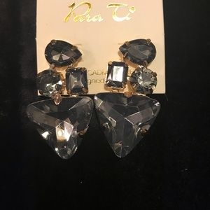 Charcoal Earrings